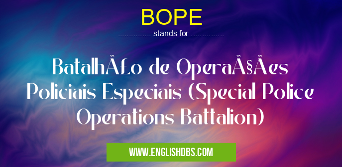 BOPE