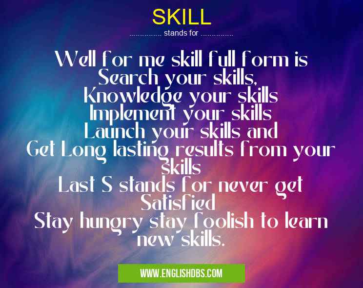 SKILL