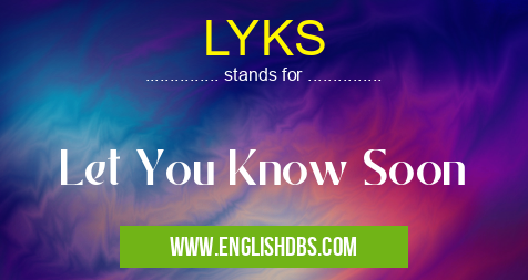LYKS