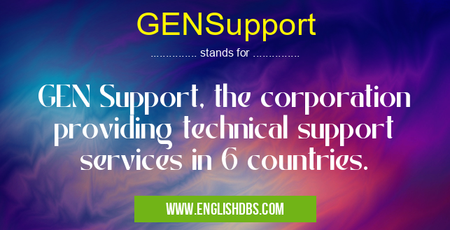 GENSupport