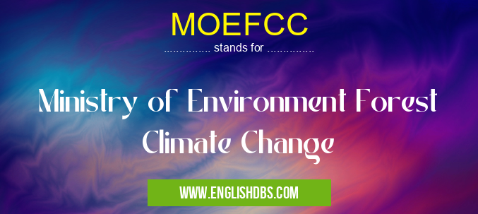 MOEFCC