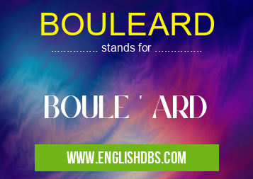BOULEARD