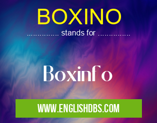 BOXINO