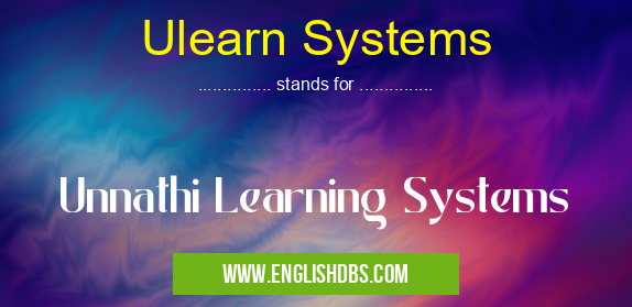 Ulearn Systems