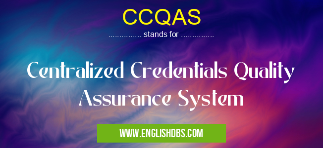 CCQAS
