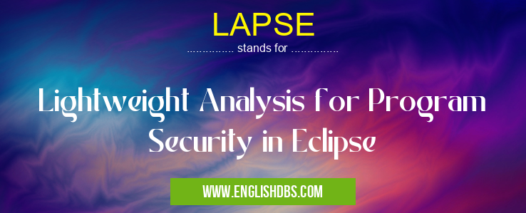 LAPSE
