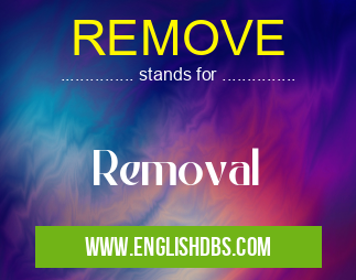 REMOVE