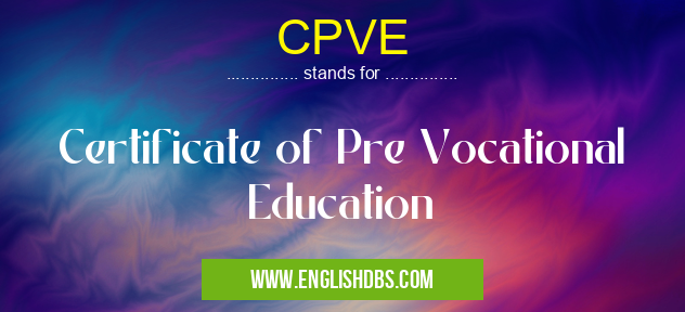 CPVE